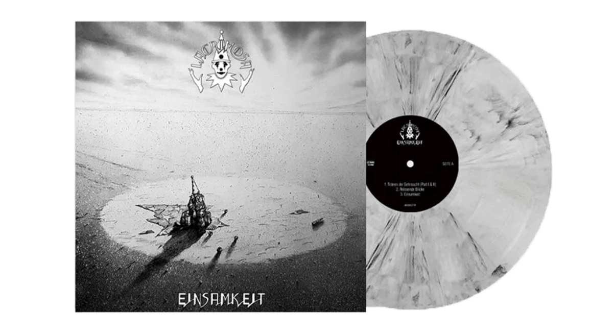 Vinyl - Lacrimosa : Einsamkeit (White &amp; Black Marbled Vinyl Vinyl) - The Record Hub