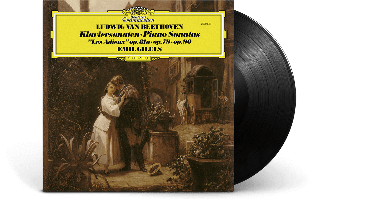 Vinyl - Emil Gilels, Eugen Jochum &amp; Berliner Philharmoniker : Ludwig van Beethoven: Piano Sonatas Nos. 25, 26 (« Les Adieux ») &amp; 27 - The Record Hub