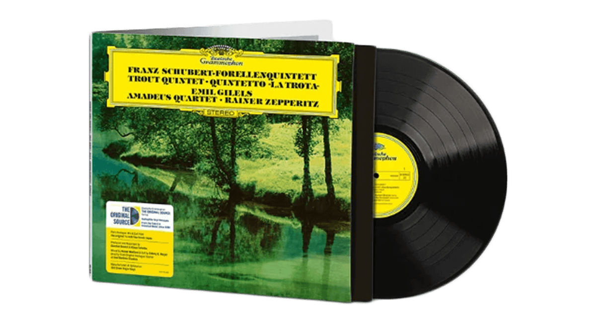 Vinyl - Emile Gillels &amp; Members Of The Amadeus Quartet &amp; Rainer Zepperitz : Franz Schubert - Piano Quintet In A Major &quot;The Trout&quot; - The Record Hub