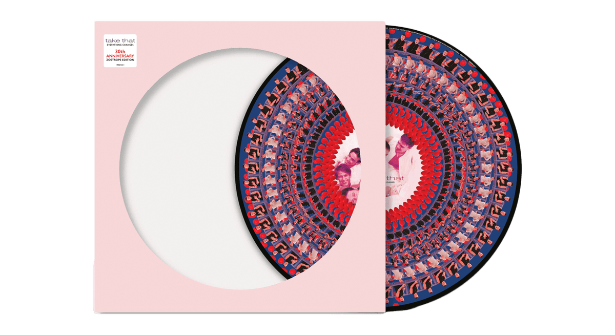 Vinyl - Take That : Everything Changes (NAD) (Zoetrope Vinyl) - The Record Hub