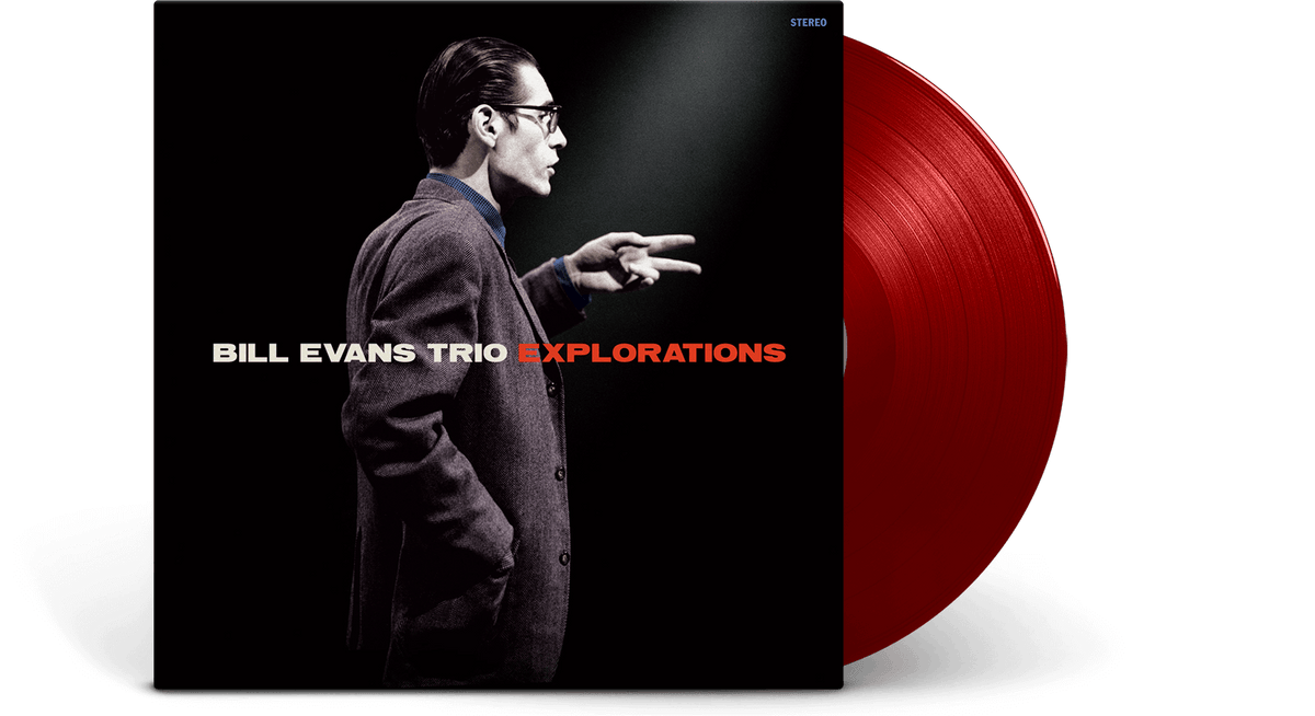 Vinyl - Bill Evans Trio : Explorations (180g Red Vinyl) - The Record Hub