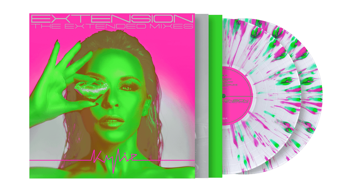 Vinyl - Kylie Minogue : Extension (The Extended Mixes) (Limited Edition Double Splatter Vinyl) - The Record Hub