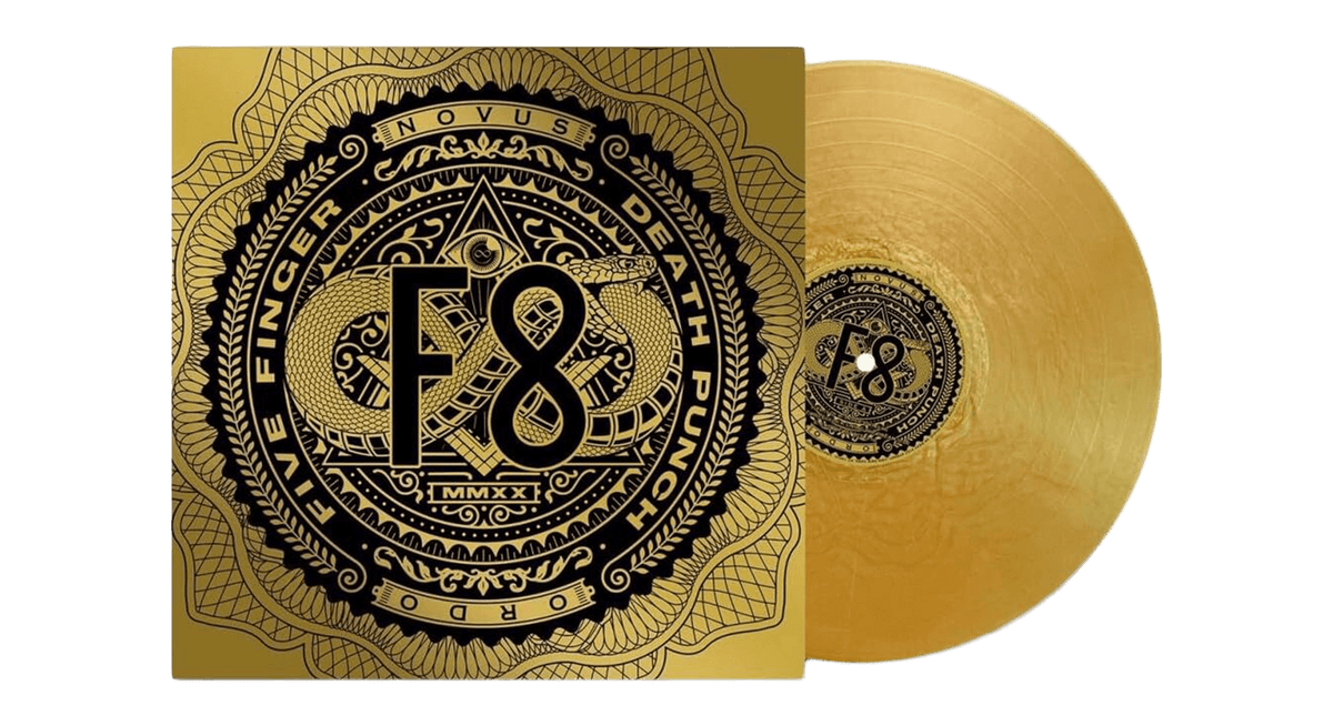 Vinyl - Five Finger Death Punch : F8 (Gold Vinyl) - The Record Hub