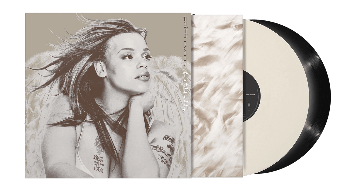 Vinyl - Faith Evans : Faithfully (Black &amp; White Vinyl) - The Record Hub