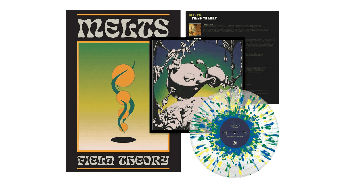 Vinyl - Melts : Field Theory (Clear Vinyl w Yellow / Green / Blue Splatter) - The Record Hub