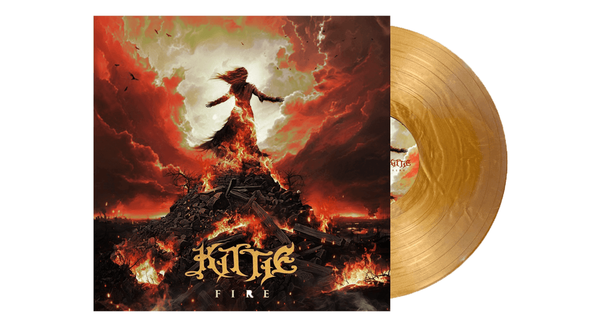 Vinyl - Kittie : Fire (Gold Nugget Vinyl) - The Record Hub