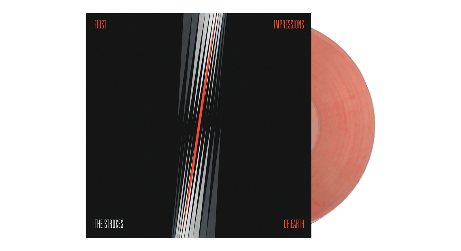 Vinyl | The Strokes | First Impressions of Earth (Hazy Red Vinyl) - The ...