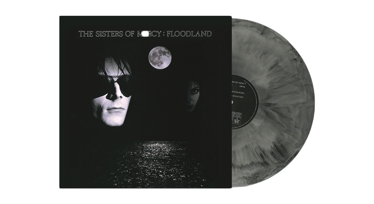 Vinyl - The Sisters Of Mercy : Floodland (NAD) (Black Ice Galaxy Vinyl) - The Record Hub