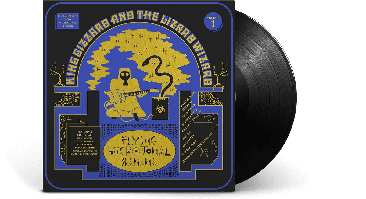 Vinyl - King Gizzard &amp; The Lizard Wizard : Flying Microtonal Banana - The Record Hub