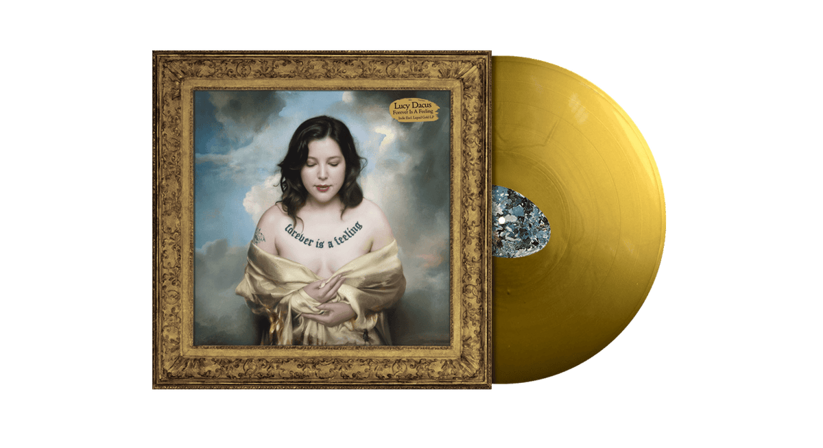 Vinyl - [Pre-Order [28/03] Lucy Dacus : Forever Is A Feeling (Liquid Gold Vinyl) - The Record Hub