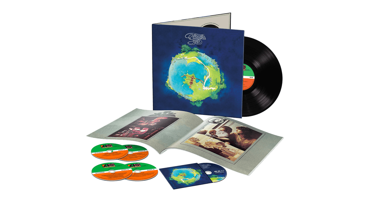 Vinyl - Yes : Fragile (Super Deluxe Edition) (LP, 4CD &amp; Blu Ray) - The Record Hub