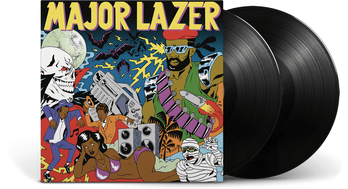 Vinyl - [Pre-Order [15/11] MAJOR LAZER : GUNS DON’T KILL PEOPLE..LAZERS DO (15TH ANNIVERSARY EDITION) - The Record Hub