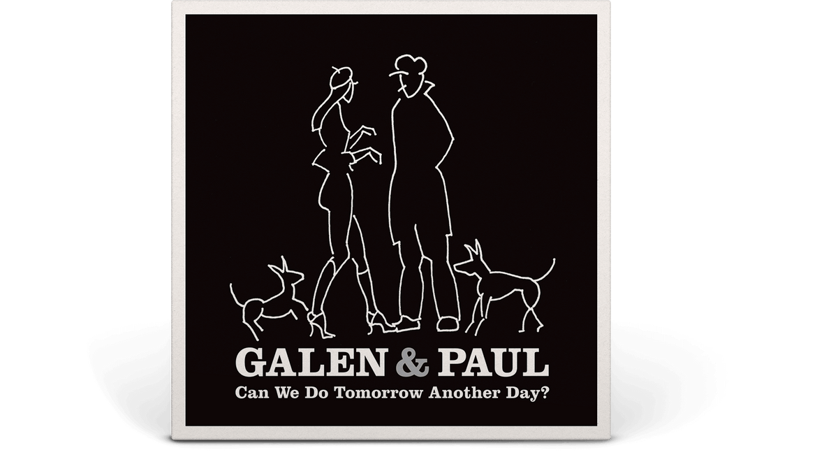 Vinyl - Galen &amp; Paul : Can We Do Tomorrow Another Day? (Ltd Transparent Pink Vinyl) - The Record Hub