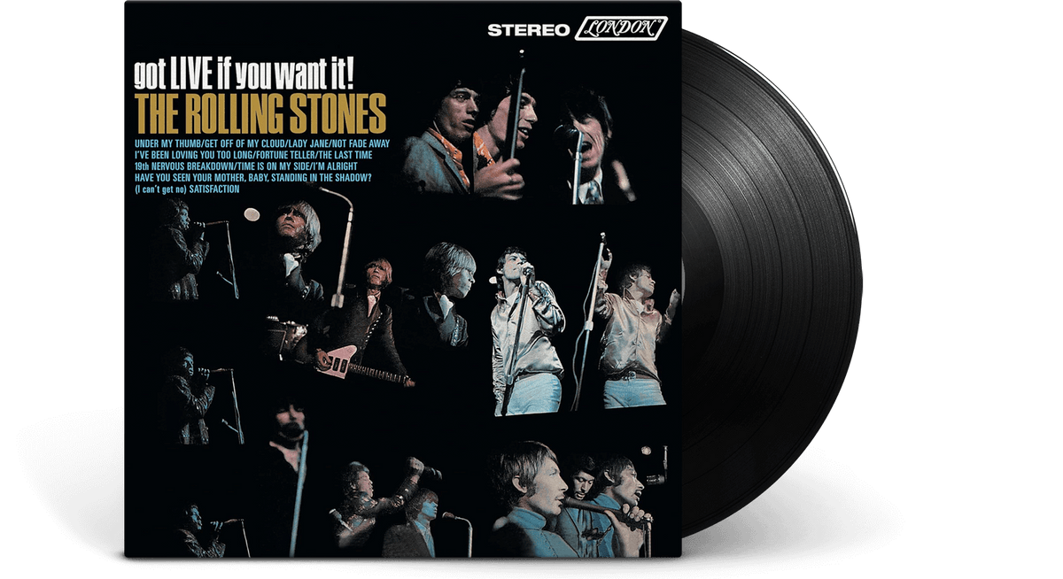 Vinyl - The Rolling Stones : Got LIVE If You Want It! - The Record Hub