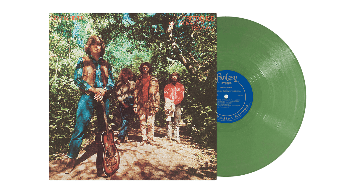 Vinyl - Creedence Clearwater Revival : Green River (Opaque Olive Green Vinyl) - The Record Hub