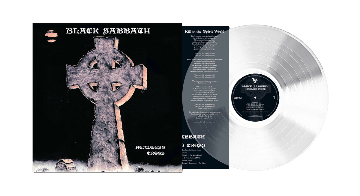 Vinyl - [Pre-Order [15/11] Black Sabbath : Headless Cross (2024 Remaster) (Clear Vinyl) - The Record Hub