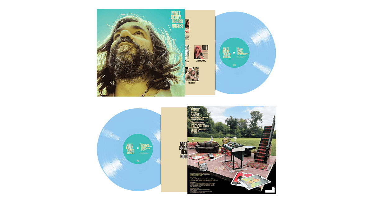 Vinyl - [Pre-Order [24/01] Matt Berry : Heard Noises (Blue Vinyl) - The Record Hub