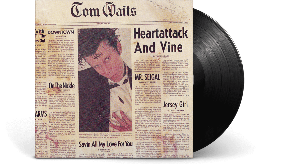 Vinyl - Tom Waits : Heartattack and Vine - The Record Hub