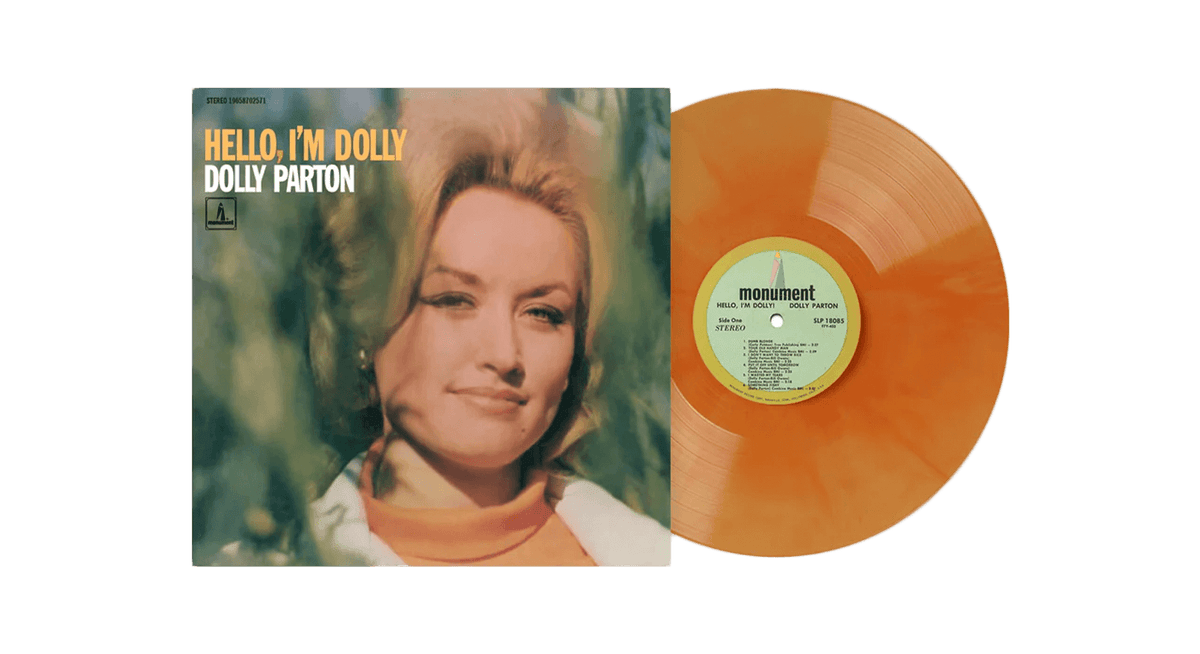 Vinyl - Dolly Parton : Hello, I&#39;m Dolly (Flame Galaxy Vinyl) - The Record Hub