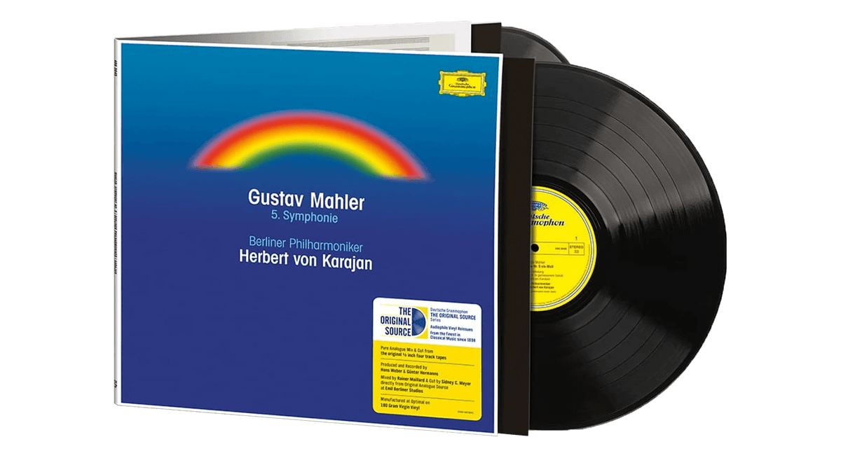 Vinyl - Herbert Von Karajan &amp; Berliner Philharmoniker : Gustav Mahler - Symphony No. 5 - The Record Hub