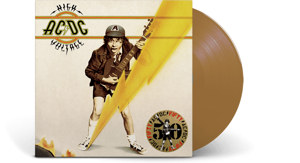 Vinyl - AC/DC : High Voltage (Gold Vinyl) - The Record Hub