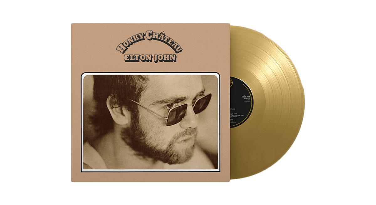 Vinyl - Elton John : Honky Chateau (Gold Vinyl) - The Record Hub