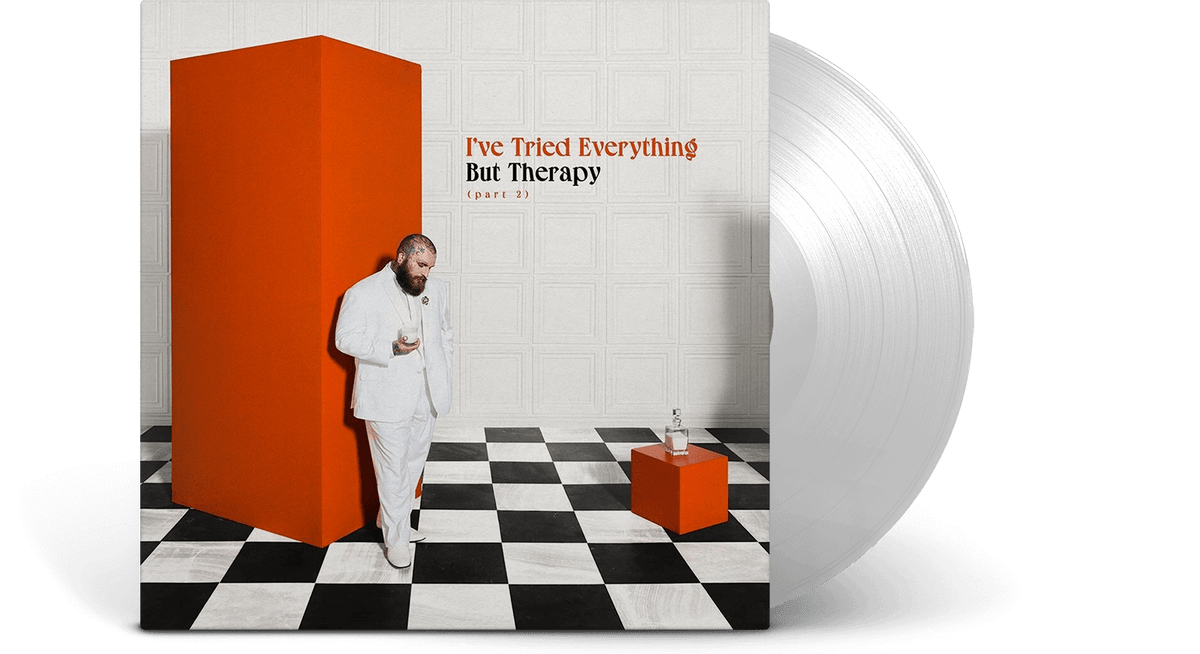 Vinyl - Teddy Swims : I&#39;ve Tried Everything But Therapy (Part 2) (Clear Vinyl) - The Record Hub