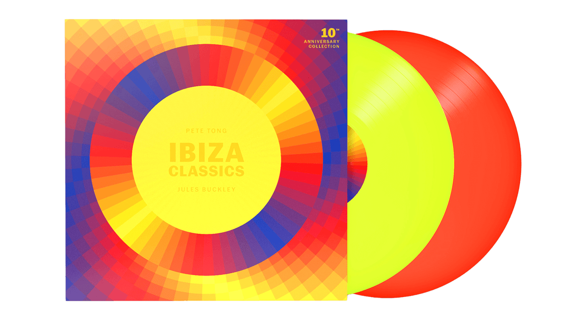 Vinyl - [Pre-Order [23/05] Pete Tong and Jules Buckley : Ibiza Classics – 10th Anniversary Collection (Neon Vinyl) - The Record Hub