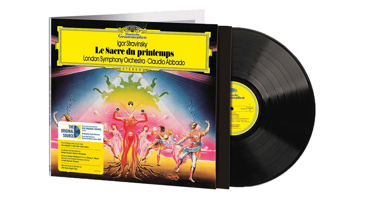 Vinyl - Claudio Abbado &amp; London Symphony Orchestra : Igor Stravinsky Le Sacre du printemps (180g Vinyl) - The Record Hub