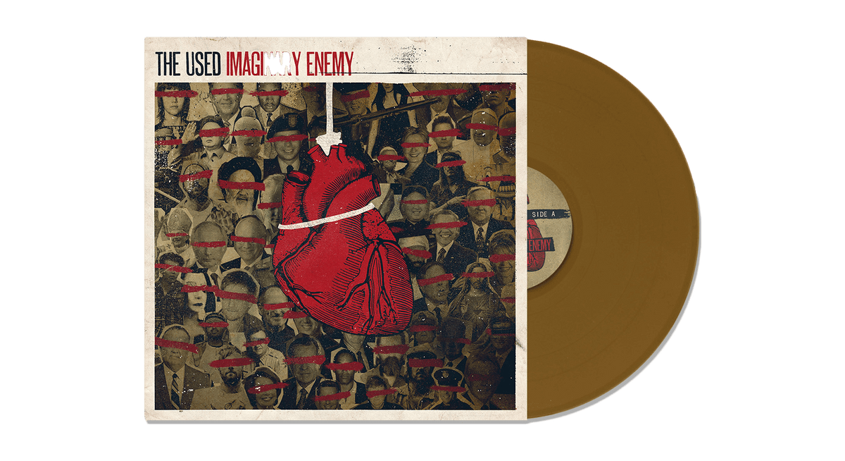 Vinyl - The Used : Imaginary Enemy (Gold Vinyl) - The Record Hub