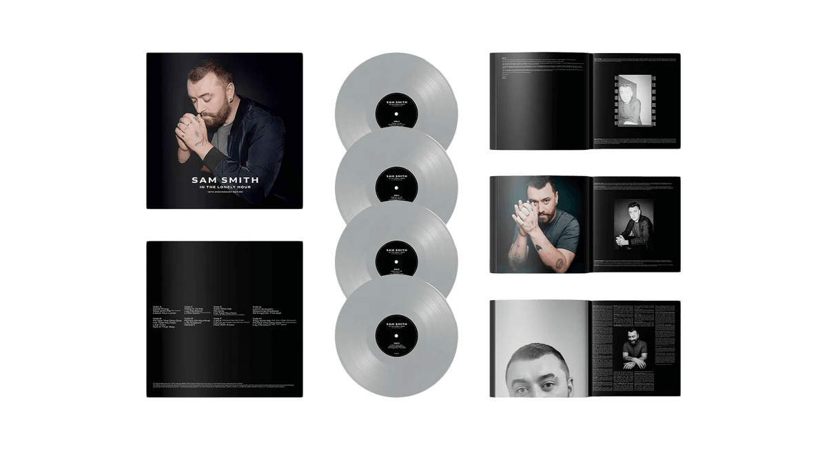 Vinyl - Sam Smith : In The Lonely Hour - 10th Anniversary Edition (Silver Vinyl) (Exclusive to The Record Hub.com) - The Record Hub