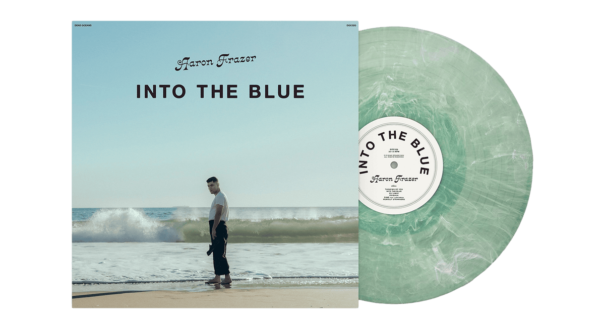 Vinyl - Aaron Frazer : Into The Blue (Coke Bottle Clear Vinyl) - The Record Hub