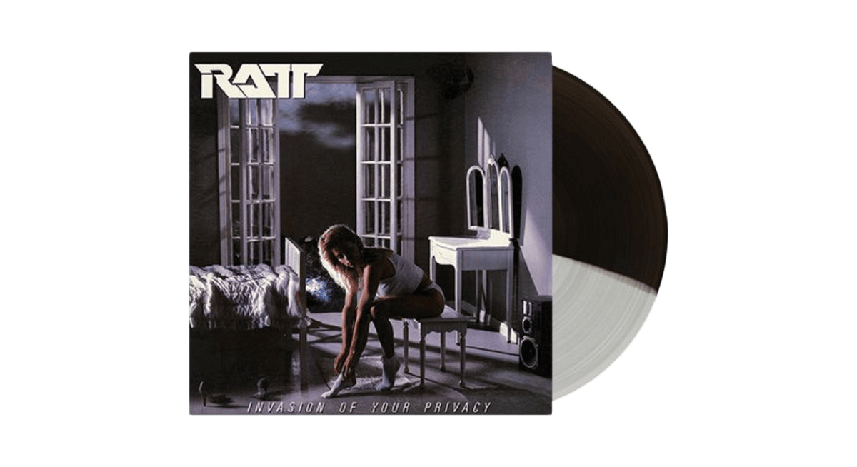 Vinyl - Ratt : Invasion Of Your Privacy [Black Grey &amp; White Segment Vinyl] - The Record Hub