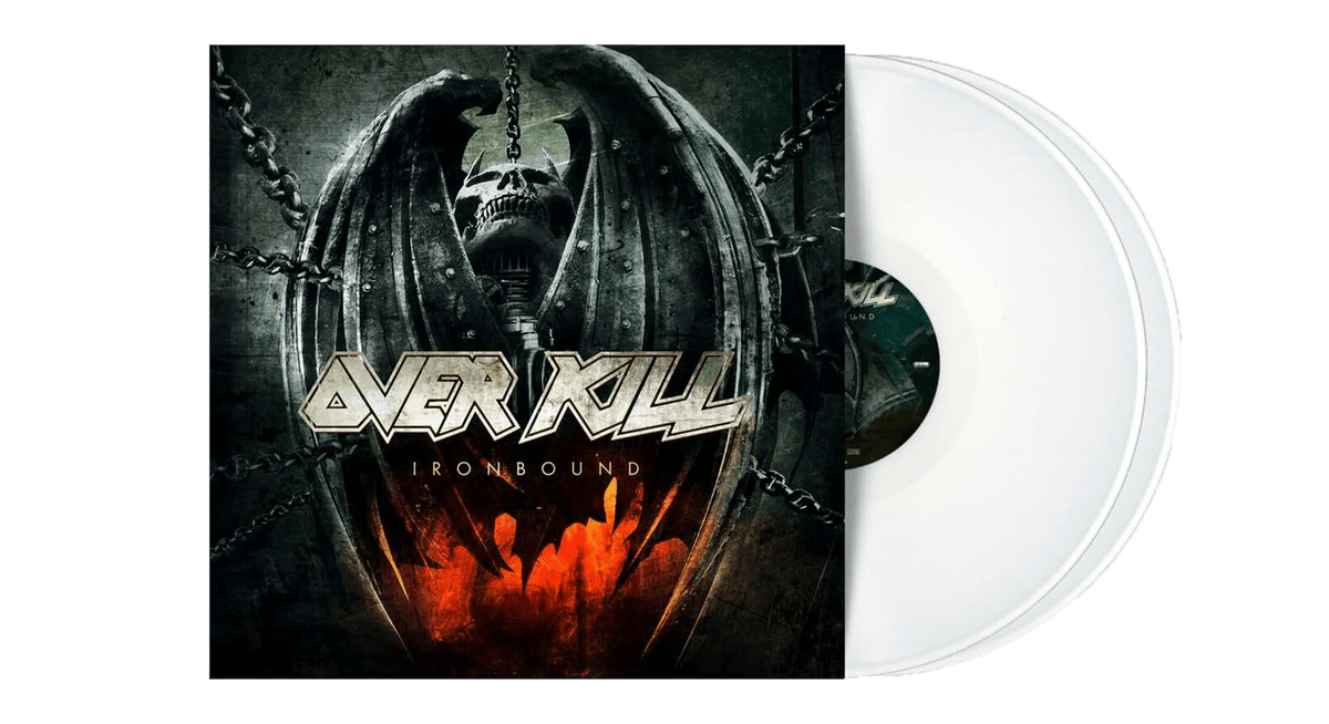 Vinyl - Overkill : Ironbound (White Vinyl LP) - The Record Hub