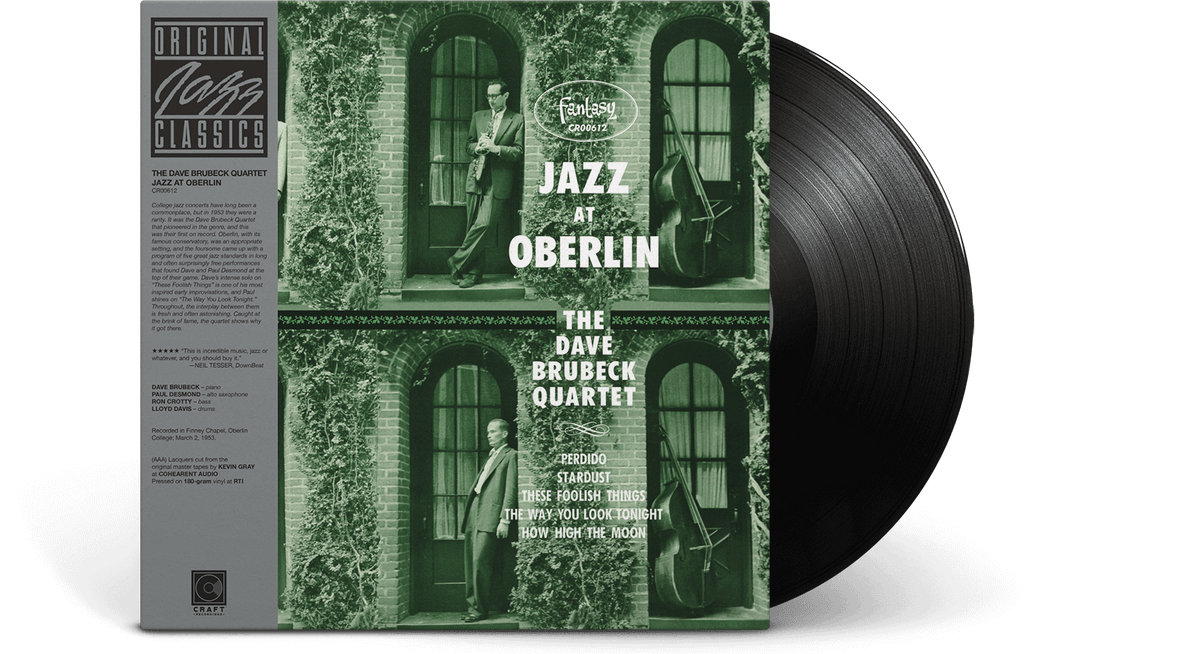 Vinyl - Dave Brubeck Quartet : Jazz At Oberlin - The Record Hub