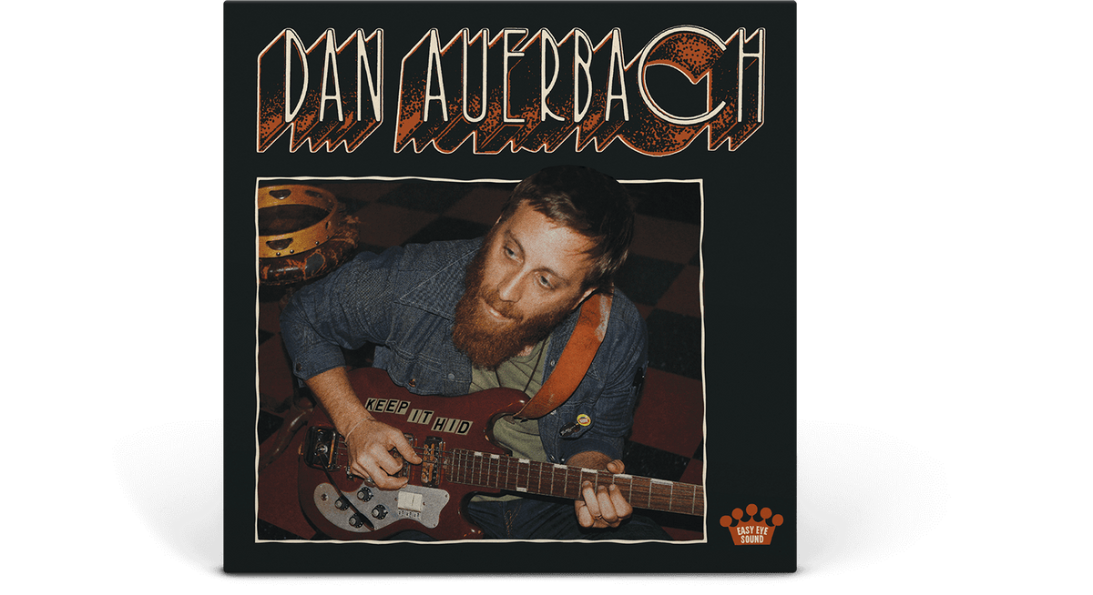 Vinyl - Dan Auerbach : Keep It Hid (Orange &amp; Black Marble) - The Record Hub