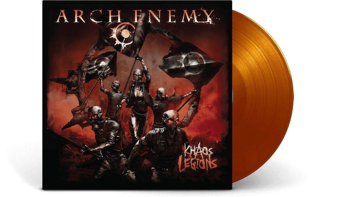 Vinyl - Arch Enemy : Khaos Legions (Orange Vinyl) - The Record Hub