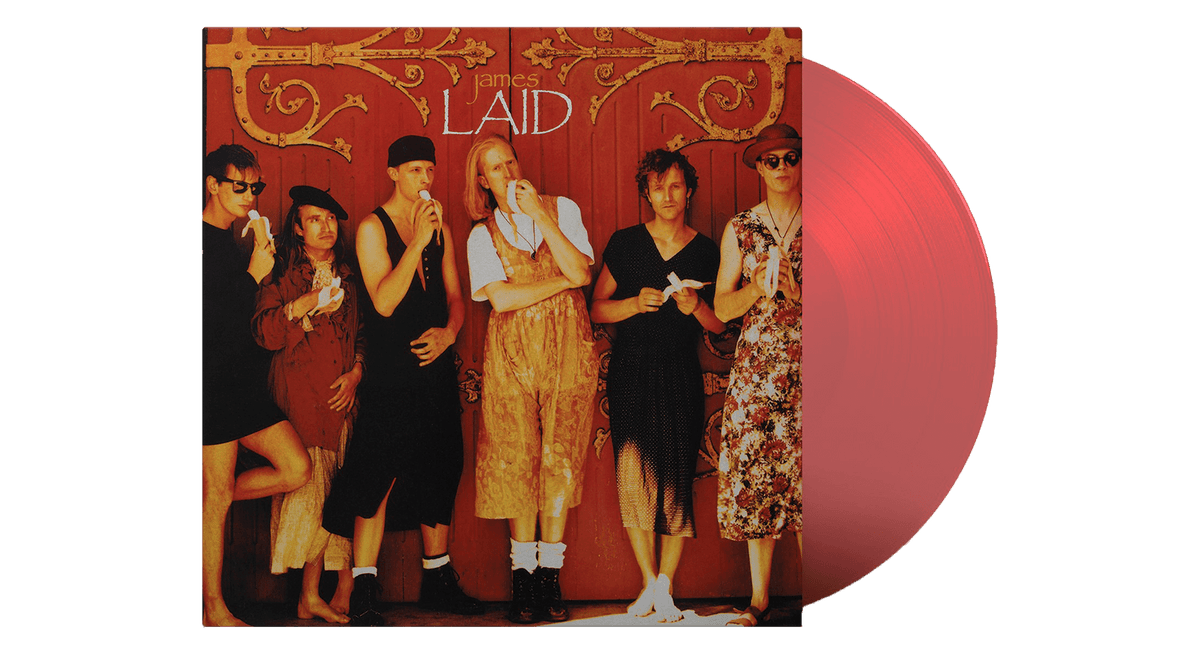 Vinyl - James : Laid (Transparent Red Vinyl) - The Record Hub