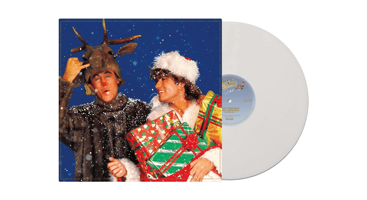 Vinyl - Wham! : Last Christmas (Snowflake White 12&quot; Vinyl) - The Record Hub