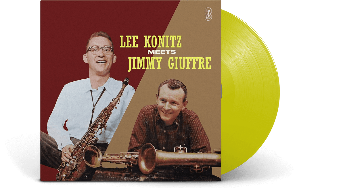 Vinyl - [Pre-Order [29/11] Lee Konitz &amp; Jimmy Giuffre : Lee Konitz Meets Jimmy Giuffre (Yellow Vinyl) - The Record Hub