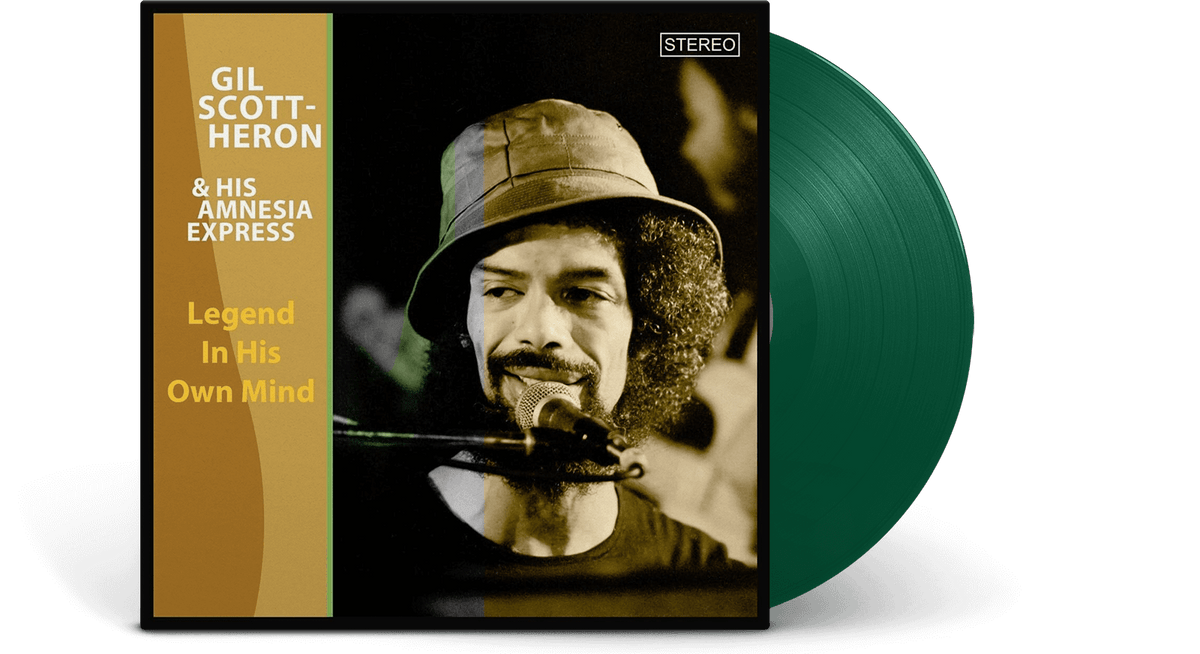 Vinyl - Gil Scott-Heron &amp; His Amnesia Express : Legend In His Own Mind (Ltd Green Vinyl) - The Record Hub