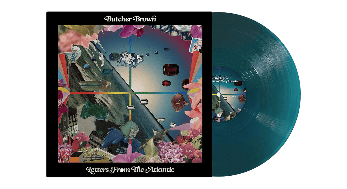 Vinyl - [Pre-Order [28/03] Butcher Brown : Letters From The Atlantic (Translucent Sea Blue Vinyl) - The Record Hub