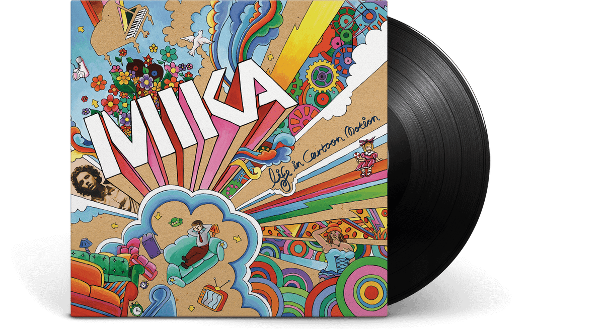 Vinyl - Mika : Life In Cartoon Motion (180g Vinyl) - The Record Hub