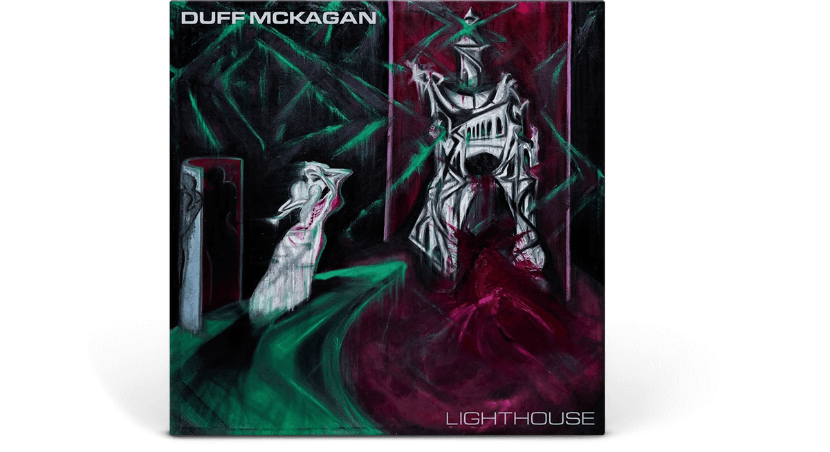 Vinyl - Duff McKagan : Lighthouse (Silver &amp; Black Marble Vinyl) - The Record Hub