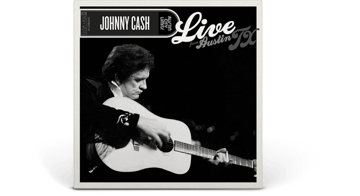 Vinyl - [Pre-Order [22/11] Johnny Cash : Live From Austin, TX (Green &amp; Black Marble Vinyl) - The Record Hub