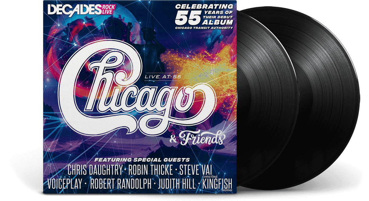 Vinyl - [Pre-Order 22/11] Chicago &amp; Friends : Live at 55 - The Record Hub