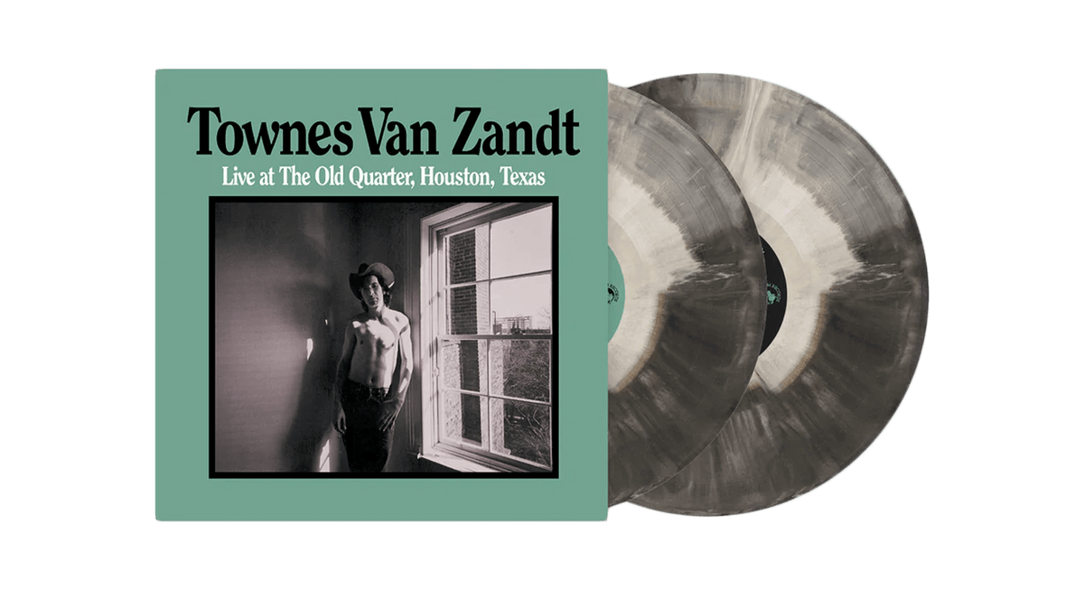 Vinyl - Townes Van Zandt : Live at The Old Quarter, Houston, Texas (Black &amp; White Galaxy Vinyl) - The Record Hub