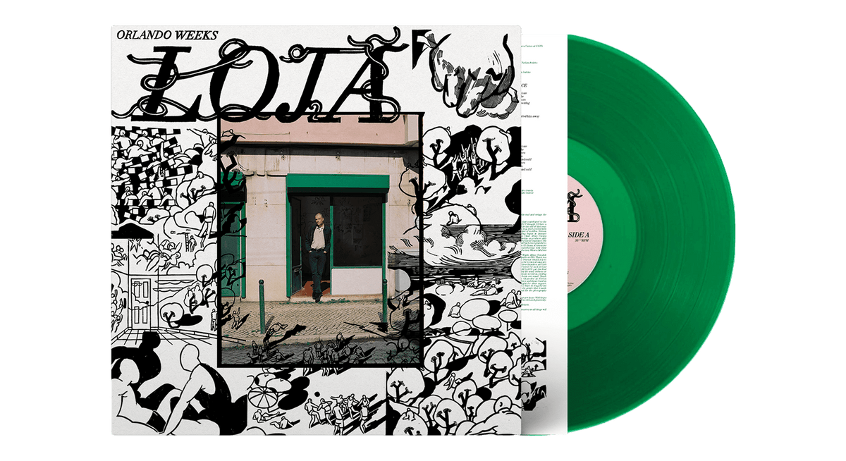 Vinyl - Orlando Weeks : Loja (Transparent Green Vinyl) - The Record Hub