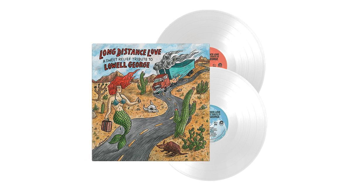 Vinyl - Various Artists : Long Distance Love - A Sweet Relief Tribute To Lowell George (White Vinyl) - The Record Hub