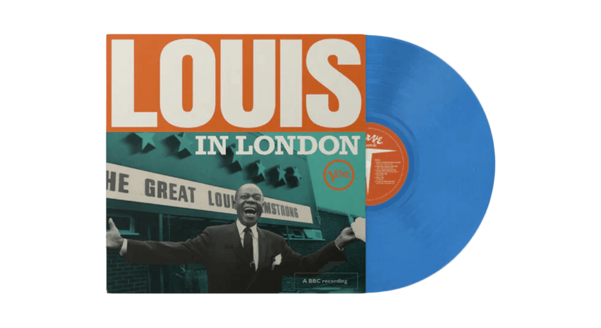 Vinyl - Louis Armstrong : Louis In London (Blue Vinyl) (Exclusive to The Record Hub.com) - The Record Hub